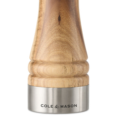 Cole & Mason Camden Traditional Acacia Salt and Pepper Mill Gift Set 8.5